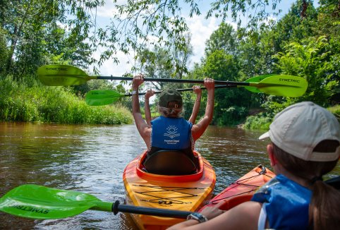 Trasy spływów kajakowych rzeką Tanew na Roztoczu