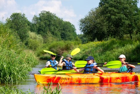 Trasy spływów kajakowych rzeką Tanew na Roztoczu